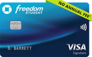 Chase Freedom Student Credit Card image