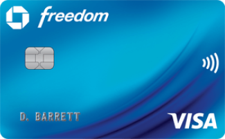 Chase Freedom Credit Card image