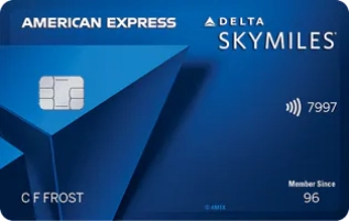 Delta SkyMiles® Blue American Express Card image