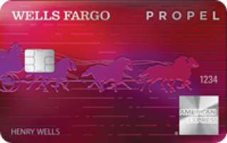 Wells Fargo Propel American Express Card image