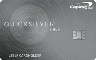 Capital One QuicksilverOne Cash Rewards Credit Card image