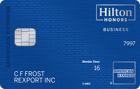 The Hilton Honors American Express Business Card image
